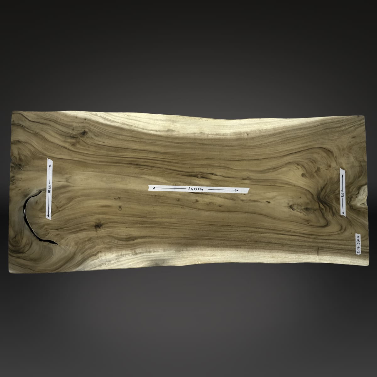 Suar tafelblad 240cm